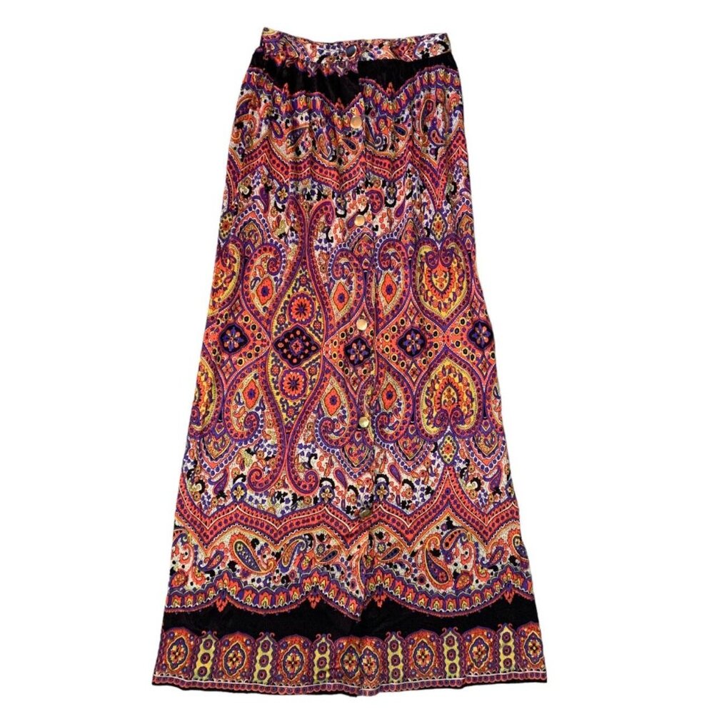 Multicolor Paisley Maxi